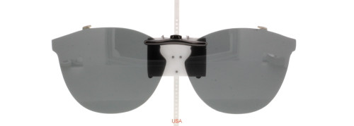 Our clip-on sunglasses will make your prescription eyeglasses appear like another pair of prescription sunglasses of the same model and size because we custom make it to the shape, size, and curve of your frame. Here is your favorite eyeglasses with our custom-made, featherweight polarized clip-on sunglasses (100% UVA and UVB or 400 UV protection from harmful sun rays). Your satisfaction is guaranteed!