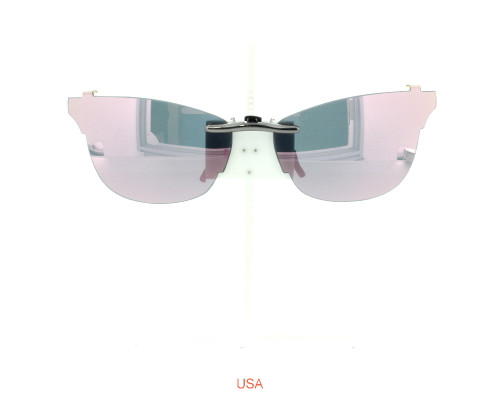 Custom made for PRADA prescription Rx eyeglasses: Custom Made for PRADA  VPR65Q-51X17-P Polarized Clip-On Sunglasses (Eyeglasses Not Included)