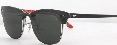 clip on sunglasses ray ban clubmaster