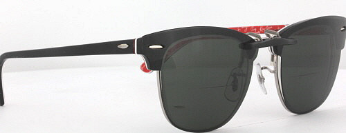 clip on sunglasses ray ban clubmaster