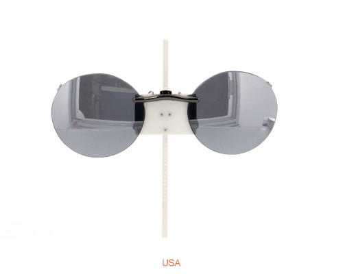made for Lindberg prescription Rx eyeglasses: Custom Made for Lindberg HARLEY-43X24-P Polarized Clip-On Sunglasses (Eyeglasses Not Included)