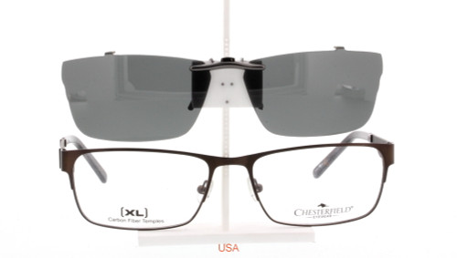 Custom made for Chesterfield prescription Rx eyeglasses