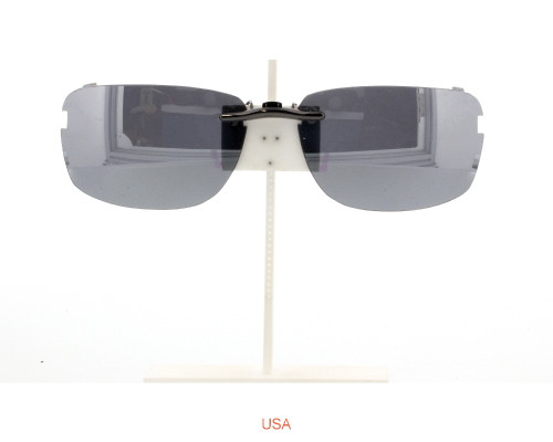 Custom made for Visionworks prescription Rx eyeglasses: Custom Made for  Visionworks MM-5102-56X17-P Polarized Clip-On Sunglasses (Eyeglasses Not  Included)