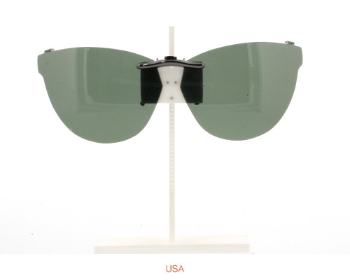 Our clip-on sunglasses will make your prescription eyeglasses appear like another pair of prescription sunglasses of the same model and size because we custom make it to the shape, size, and curve of your frame. Here is your favorite eyeglasses with our custom-made, featherweight polarized clip-on sunglasses (100% UVA and UVB or 400 UV protection from harmful sun rays). Your satisfaction is guaranteed!