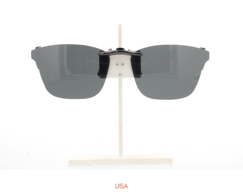 Our clip-on sunglasses will make your prescription eyeglasses appear like another pair of prescription sunglasses of the same model and size because we custom make it to the shape, size, and curve of your frame. Here is your favorite eyeglasses with our custom-made, featherweight polarized clip-on sunglasses (100% UVA and UVB or 400 UV protection from harmful sun rays). Your satisfaction is guaranteed!