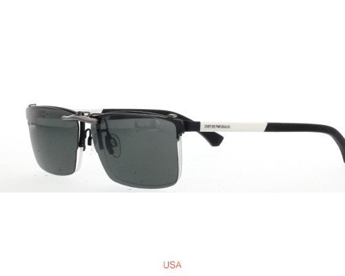 CA Coco Armani Eyeglasses + POLARIZED clip-ons Sunglasses Titanium: 5  Frames | eBay