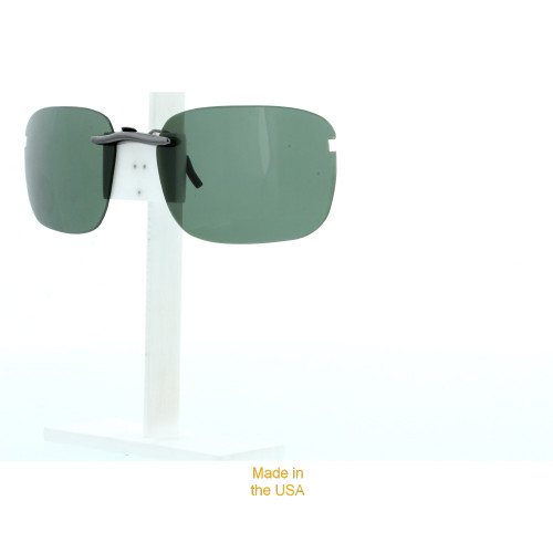Custom Made for Flexon Benjamin-600-54X18 Polarized Clip-On Sunglasses (Eyeglasses Not Included)