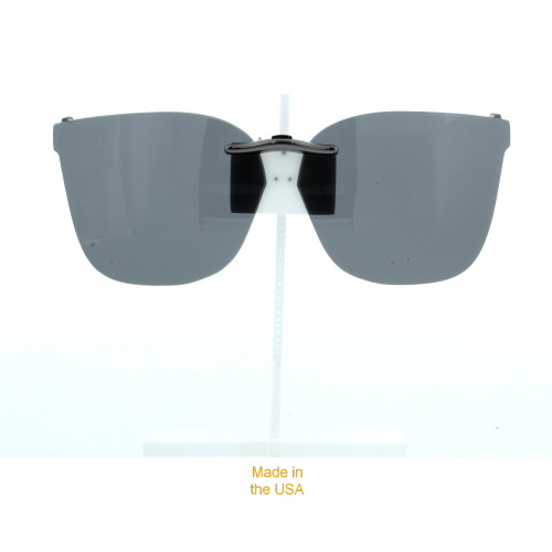 Our clip-on sunglasses will make your prescription eyeglasses appear like another pair of prescription sunglasses of the same model and size because we custom make it to the shape, size, and curve of your frame. Here is your favorite eyeglasses with our custom-made, featherweight polarized clip-on sunglasses (100% UVA and UVB or 400 UV protection from harmful sun rays). Your satisfaction is guaranteed!