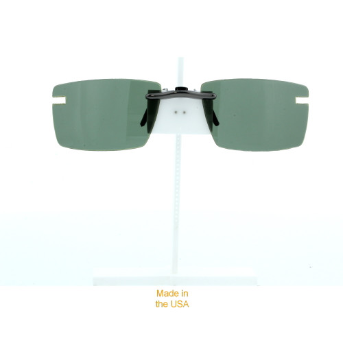 Our clip-on sunglasses will make your prescription eyeglasses appear like another pair of prescription sunglasses of the same model and size because we custom make it to the shape, size, and curve of your frame. Here is your favorite eyeglasses with our custom-made, featherweight polarized clip-on sunglasses (100% UVA and UVB or 400 UV protection from harmful sun rays). Your satisfaction is guaranteed!