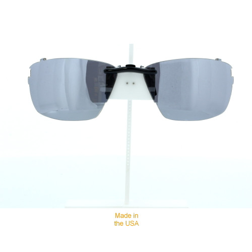 Our clip-on sunglasses will make your prescription eyeglasses appear like another pair of prescription sunglasses of the same model and size because we custom make it to the shape, size, and curve of your frame. Here is your favorite eyeglasses with our custom-made, featherweight polarized clip-on sunglasses (100% UVA and UVB or 400 UV protection from harmful sun rays). Your satisfaction is guaranteed!