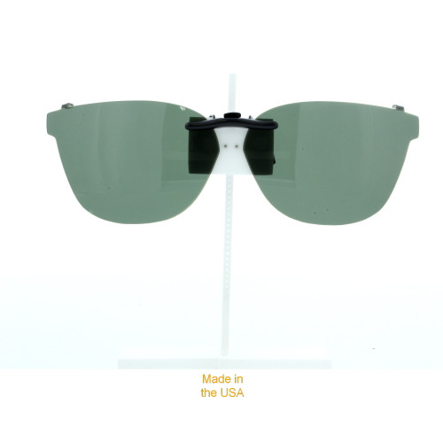 Our clip-on sunglasses will make your prescription eyeglasses appear like another pair of prescription sunglasses of the same model and size because we custom make it to the shape, size, and curve of your frame. Here is your favorite eyeglasses with our custom-made, featherweight polarized clip-on sunglasses (100% UVA and UVB or 400 UV protection from harmful sun rays). Your satisfaction is guaranteed!