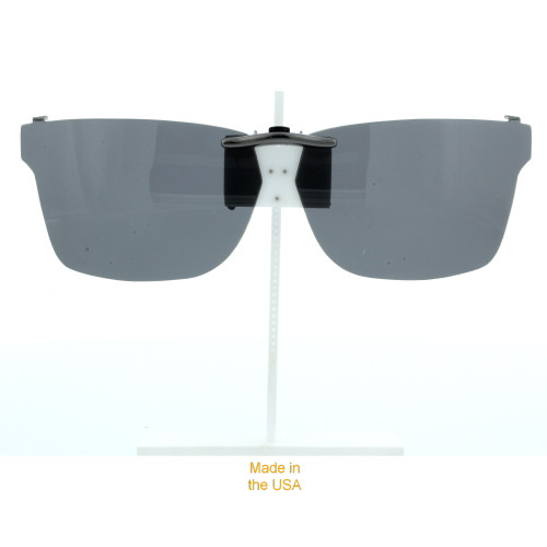 Our clip-on sunglasses will make your prescription eyeglasses appear like another pair of prescription sunglasses of the same model and size because we custom make it to the shape, size, and curve of your frame. Here is your favorite eyeglasses with our custom-made, featherweight polarized clip-on sunglasses (100% UVA and UVB or 400 UV protection from harmful sun rays). Your satisfaction is guaranteed!