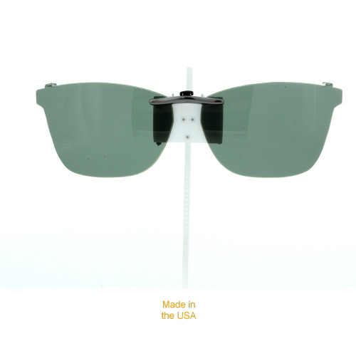 Our clip-on sunglasses will make your prescription eyeglasses appear like another pair of prescription sunglasses of the same model and size because we custom make it to the shape, size, and curve of your frame. Here is your favorite eyeglasses with our custom-made, featherweight polarized clip-on sunglasses (100% UVA and UVB or 400 UV protection from harmful sun rays). Your satisfaction is guaranteed!