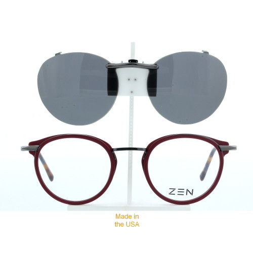 Our clip-on sunglasses will make your prescription eyeglasses appear like another pair of prescription sunglasses of the same model and size because we custom make it to the shape, size, and curve of your frame. Here is your favorite eyeglasses with our custom-made, featherweight polarized clip-on sunglasses (100% UVA and UVB or 400 UV protection from harmful sun rays). Your satisfaction is guaranteed!