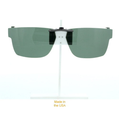 Our clip-on sunglasses will make your prescription eyeglasses appear like another pair of prescription sunglasses of the same model and size because we custom make it to the shape, size, and curve of your frame. Here is your favorite eyeglasses with our custom-made, featherweight polarized clip-on sunglasses (100% UVA and UVB or 400 UV protection from harmful sun rays). Your satisfaction is guaranteed!