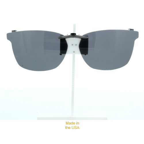 Our clip-on sunglasses will make your prescription eyeglasses appear like another pair of prescription sunglasses of the same model and size because we custom make it to the shape, size, and curve of your frame. Here is your favorite eyeglasses with our custom-made, featherweight polarized clip-on sunglasses (100% UVA and UVB or 400 UV protection from harmful sun rays). Your satisfaction is guaranteed!