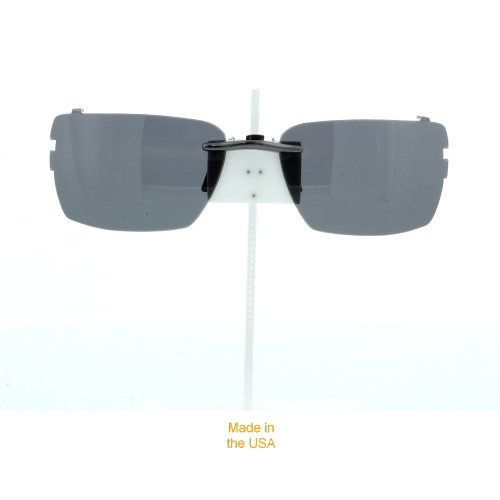 Our clip-on sunglasses will make your prescription eyeglasses appear like another pair of prescription sunglasses of the same model and size because we custom make it to the shape, size, and curve of your frame. Here is your favorite eyeglasses with our custom-made, featherweight polarized clip-on sunglasses (100% UVA and UVB or 400 UV protection from harmful sun rays). Your satisfaction is guaranteed!