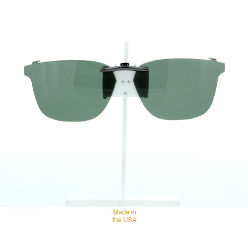 Our clip-on sunglasses will make your prescription eyeglasses appear like another pair of prescription sunglasses of the same model and size because we custom make it to the shape, size, and curve of your frame. Here is your favorite eyeglasses with our custom-made, featherweight polarized clip-on sunglasses (100% UVA and UVB or 400 UV protection from harmful sun rays). Your satisfaction is guaranteed!