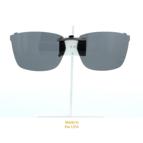 Our clip-on sunglasses will make your prescription eyeglasses appear like another pair of prescription sunglasses of the same model and size because we custom make it to the shape, size, and curve of your frame. Here is your favorite eyeglasses with our custom-made, featherweight polarized clip-on sunglasses (100% UVA and UVB or 400 UV protection from harmful sun rays). Your satisfaction is guaranteed!