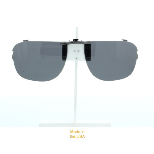 Our clip-on sunglasses will make your prescription eyeglasses appear like another pair of prescription sunglasses of the same model and size because we custom make it to the shape, size, and curve of your frame. Here is your favorite eyeglasses with our custom-made, featherweight polarized clip-on sunglasses (100% UVA and UVB or 400 UV protection from harmful sun rays). Your satisfaction is guaranteed!