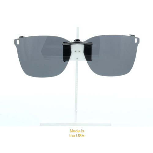 Our clip-on sunglasses will make your prescription eyeglasses appear like another pair of prescription sunglasses of the same model and size because we custom make it to the shape, size, and curve of your frame. Here is your favorite eyeglasses with our custom-made, featherweight polarized clip-on sunglasses (100% UVA and UVB or 400 UV protection from harmful sun rays). Your satisfaction is guaranteed!