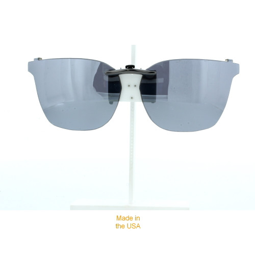 Our clip-on sunglasses will make your prescription eyeglasses appear like another pair of prescription sunglasses of the same model and size because we custom make it to the shape, size, and curve of your frame. Here is your favorite eyeglasses with our custom-made, featherweight polarized clip-on sunglasses (100% UVA and UVB or 400 UV protection from harmful sun rays). Your satisfaction is guaranteed!