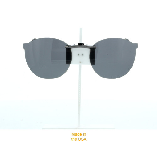 Our clip-on sunglasses will make your prescription eyeglasses appear like another pair of prescription sunglasses of the same model and size because we custom make it to the shape, size, and curve of your frame. Here is your favorite eyeglasses with our custom-made, featherweight polarized clip-on sunglasses (100% UVA and UVB or 400 UV protection from harmful sun rays). Your satisfaction is guaranteed!