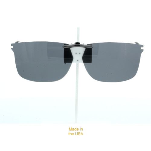 Our clip-on sunglasses will make your prescription eyeglasses appear like another pair of prescription sunglasses of the same model and size because we custom make it to the shape, size, and curve of your frame. Here is your favorite eyeglasses with our custom-made, featherweight polarized clip-on sunglasses (100% UVA and UVB or 400 UV protection from harmful sun rays). Your satisfaction is guaranteed!