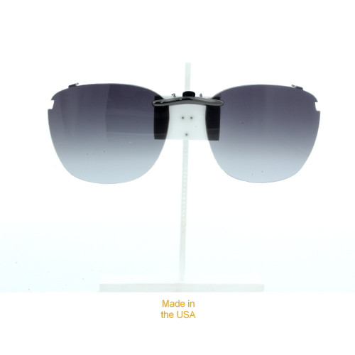 Our clip-on sunglasses will make your prescription eyeglasses appear like another pair of prescription sunglasses of the same model and size because we custom make it to the shape, size, and curve of your frame. Here is your favorite eyeglasses with our custom-made, featherweight polarized clip-on sunglasses (100% UVA and UVB or 400 UV protection from harmful sun rays). Your satisfaction is guaranteed!