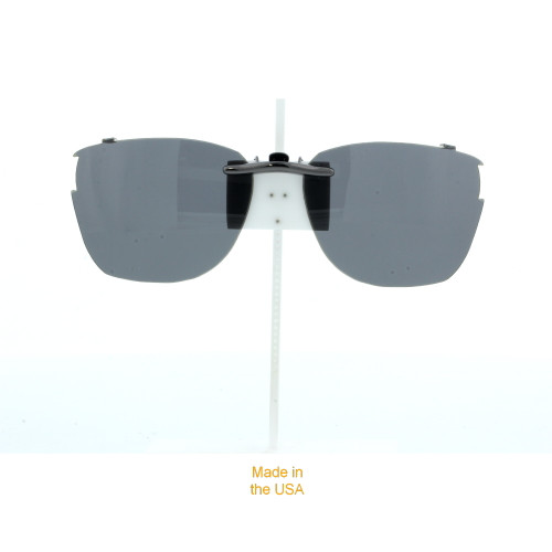 Our clip-on sunglasses will make your prescription eyeglasses appear like another pair of prescription sunglasses of the same model and size because we custom make it to the shape, size, and curve of your frame. Here is your favorite eyeglasses with our custom-made, featherweight polarized clip-on sunglasses (100% UVA and UVB or 400 UV protection from harmful sun rays). Your satisfaction is guaranteed!