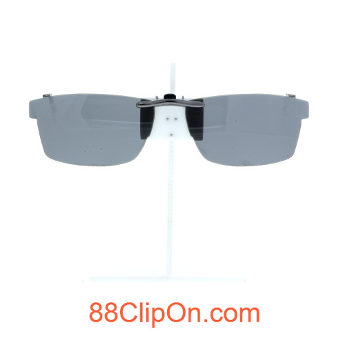 Our clip-on sunglasses will make your prescription eyeglasses appear like another pair of prescription sunglasses of the same model and size because we custom make it to the shape, size, and curve of your frame. Here is your favorite eyeglasses with our custom-made, featherweight polarized clip-on sunglasses (100% UVA and UVB or 400 UV protection from harmful sun rays). Your satisfaction is guaranteed!