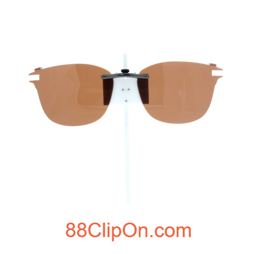 Our clip-on sunglasses will make your prescription eyeglasses appear like another pair of prescription sunglasses of the same model and size because we custom make it to the shape, size, and curve of your frame. Here is your favorite eyeglasses with our custom-made, featherweight polarized clip-on sunglasses (100% UVA and UVB or 400 UV protection from harmful sun rays). Your satisfaction is guaranteed!