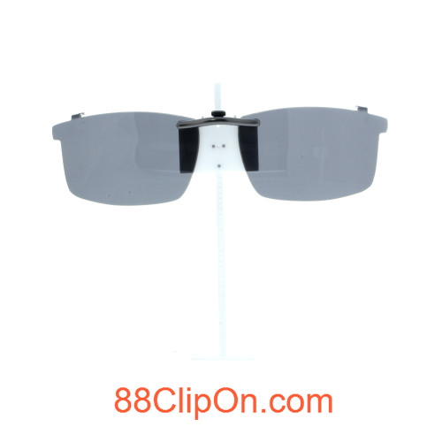 Our clip-on sunglasses will make your prescription eyeglasses appear like another pair of prescription sunglasses of the same model and size because we custom make it to the shape, size, and curve of your frame. Here is your favorite eyeglasses with our custom-made, featherweight polarized clip-on sunglasses (100% UVA and UVB or 400 UV protection from harmful sun rays). Your satisfaction is guaranteed!
