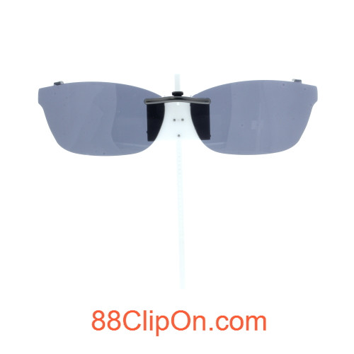 Our clip-on sunglasses will make your prescription eyeglasses appear like another pair of prescription sunglasses of the same model and size because we custom make it to the shape, size, and curve of your frame. Here is your favorite eyeglasses with our custom-made, featherweight polarized clip-on sunglasses (100% UVA and UVB or 400 UV protection from harmful sun rays). Your satisfaction is guaranteed!