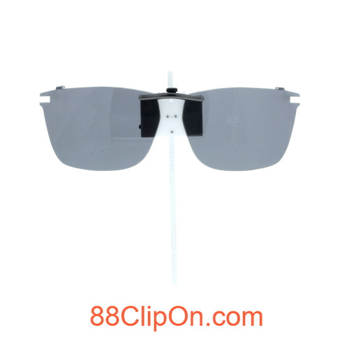 Our clip-on sunglasses will make your prescription eyeglasses appear like another pair of prescription sunglasses of the same model and size because we custom make it to the shape, size, and curve of your frame. Here is your favorite eyeglasses with our custom-made, featherweight polarized clip-on sunglasses (100% UVA and UVB or 400 UV protection from harmful sun rays). Your satisfaction is guaranteed!