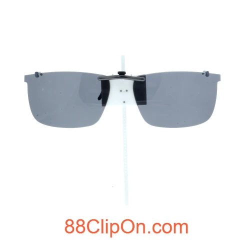 Our clip-on sunglasses will make your prescription eyeglasses appear like another pair of prescription sunglasses of the same model and size because we custom make it to the shape, size, and curve of your frame. Here is your favorite eyeglasses with our custom-made, featherweight polarized clip-on sunglasses (100% UVA and UVB or 400 UV protection from harmful sun rays). Your satisfaction is guaranteed!