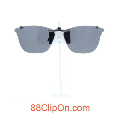 Our clip-on sunglasses will make your prescription eyeglasses appear like another pair of prescription sunglasses of the same model and size because we custom make it to the shape, size, and curve of your frame. Here is your favorite eyeglasses with our custom-made, featherweight polarized clip-on sunglasses (100% UVA and UVB or 400 UV protection from harmful sun rays). Your satisfaction is guaranteed!
