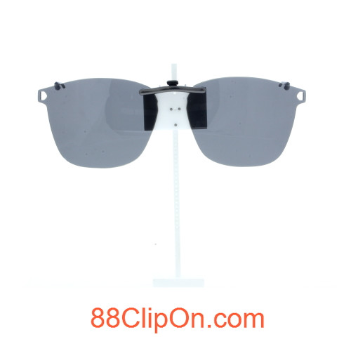 Our clip-on sunglasses will make your prescription eyeglasses appear like another pair of prescription sunglasses of the same model and size because we custom make it to the shape, size, and curve of your frame. Here is your favorite eyeglasses with our custom-made, featherweight polarized clip-on sunglasses (100% UVA and UVB or 400 UV protection from harmful sun rays). Your satisfaction is guaranteed!