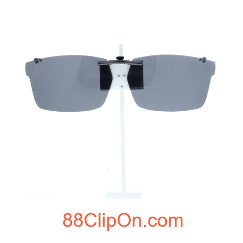 Our clip-on sunglasses will make your prescription eyeglasses appear like another pair of prescription sunglasses of the same model and size because we custom make it to the shape, size, and curve of your frame. Here is your favorite eyeglasses with our custom-made, featherweight polarized clip-on sunglasses (100% UVA and UVB or 400 UV protection from harmful sun rays). Your satisfaction is guaranteed!