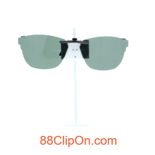 Our clip-on sunglasses will make your prescription eyeglasses appear like another pair of prescription sunglasses of the same model and size because we custom make it to the shape, size, and curve of your frame. Here is your favorite eyeglasses with our custom-made, featherweight polarized clip-on sunglasses (100% UVA and UVB or 400 UV protection from harmful sun rays). Your satisfaction is guaranteed!