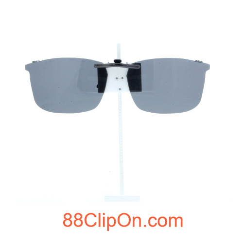 Our clip-on sunglasses will make your prescription eyeglasses appear like another pair of prescription sunglasses of the same model and size because we custom make it to the shape, size, and curve of your frame. Here is your favorite eyeglasses with our custom-made, featherweight polarized clip-on sunglasses (100% UVA and UVB or 400 UV protection from harmful sun rays). Your satisfaction is guaranteed!