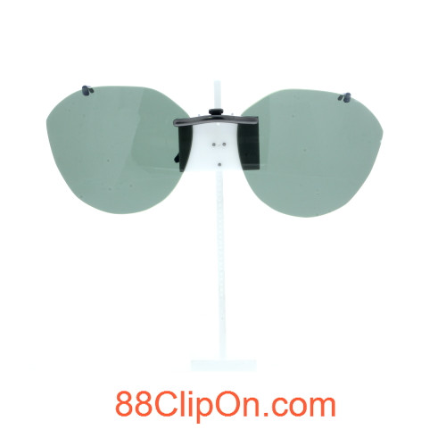 Our clip-on sunglasses will make your prescription eyeglasses appear like another pair of prescription sunglasses of the same model and size because we custom make it to the shape, size, and curve of your frame. Here is your favorite eyeglasses with our custom-made, featherweight polarized clip-on sunglasses (100% UVA and UVB or 400 UV protection from harmful sun rays). Your satisfaction is guaranteed!