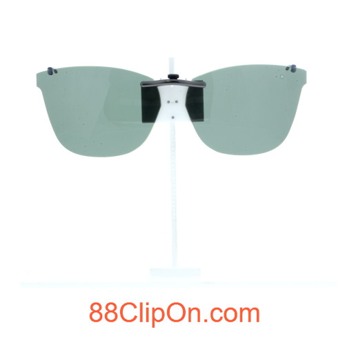 Our clip-on sunglasses will make your prescription eyeglasses appear like another pair of prescription sunglasses of the same model and size because we custom make it to the shape, size, and curve of your frame. Here is your favorite eyeglasses with our custom-made, featherweight polarized clip-on sunglasses (100% UVA and UVB or 400 UV protection from harmful sun rays). Your satisfaction is guaranteed!