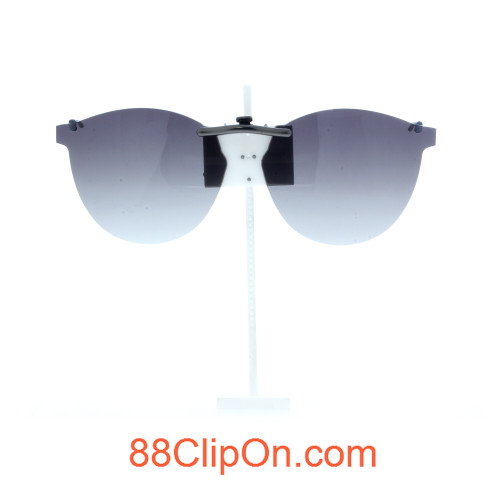 Our clip-on sunglasses will make your prescription eyeglasses appear like another pair of prescription sunglasses of the same model and size because we custom make it to the shape, size, and curve of your frame. Here is your favorite eyeglasses with our custom-made, featherweight polarized clip-on sunglasses (100% UVA and UVB or 400 UV protection from harmful sun rays). Your satisfaction is guaranteed!