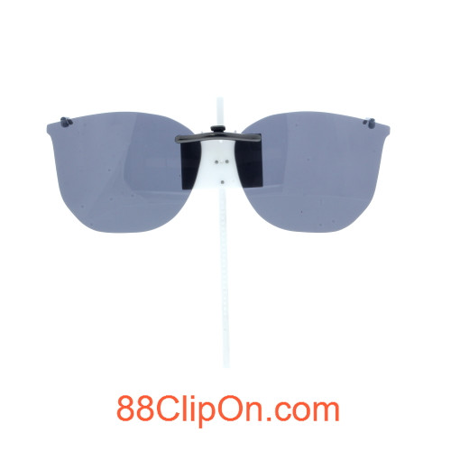 Our clip-on sunglasses will make your prescription eyeglasses appear like another pair of prescription sunglasses of the same model and size because we custom make it to the shape, size, and curve of your frame. Here is your favorite eyeglasses with our custom-made, featherweight polarized clip-on sunglasses (100% UVA and UVB or 400 UV protection from harmful sun rays). Your satisfaction is guaranteed!