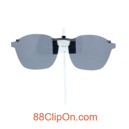 Our clip-on sunglasses will make your prescription eyeglasses appear like another pair of prescription sunglasses of the same model and size because we custom make it to the shape, size, and curve of your frame. Here is your favorite eyeglasses with our custom-made, featherweight polarized clip-on sunglasses (100% UVA and UVB or 400 UV protection from harmful sun rays). Your satisfaction is guaranteed!