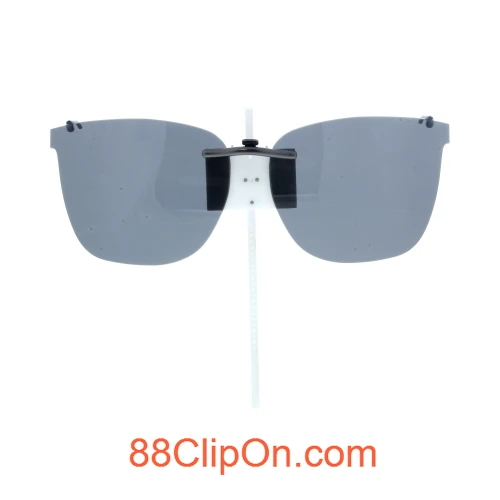 Our clip-on sunglasses will make your prescription eyeglasses appear like another pair of prescription sunglasses of the same model and size because we custom make it to the shape, size, and curve of your frame. Here is your favorite eyeglasses with our custom-made, featherweight polarized clip-on sunglasses (100% UVA and UVB or 400 UV protection from harmful sun rays). Your satisfaction is guaranteed!