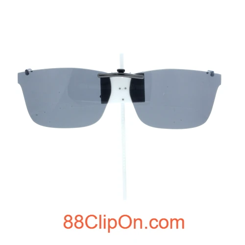 Our clip-on sunglasses will make your prescription eyeglasses appear like another pair of prescription sunglasses of the same model and size because we custom make it to the shape, size, and curve of your frame. Here is your favorite eyeglasses with our custom-made, featherweight polarized clip-on sunglasses (100% UVA and UVB or 400 UV protection from harmful sun rays). Your satisfaction is guaranteed!