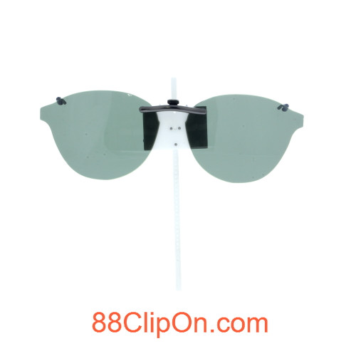 Our clip-on sunglasses will make your prescription eyeglasses appear like another pair of prescription sunglasses of the same model and size because we custom make it to the shape, size, and curve of your frame. Here is your favorite eyeglasses with our custom-made, featherweight polarized clip-on sunglasses (100% UVA and UVB or 400 UV protection from harmful sun rays). Your satisfaction is guaranteed!