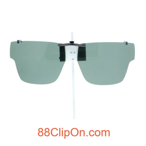 Our clip-on sunglasses will make your prescription eyeglasses appear like another pair of prescription sunglasses of the same model and size because we custom make it to the shape, size, and curve of your frame. Here is your favorite eyeglasses with our custom-made, featherweight polarized clip-on sunglasses (100% UVA and UVB or 400 UV protection from harmful sun rays). Your satisfaction is guaranteed!